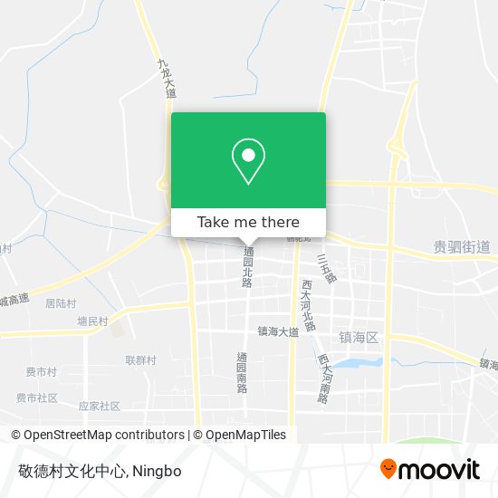 敬德村文化中心 map