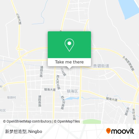 新梦想造型 map