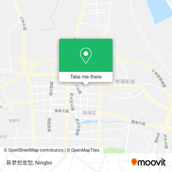 新梦想造型 map