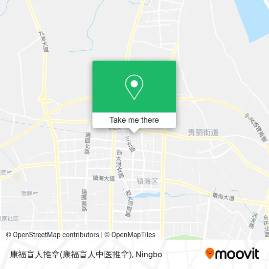 康福盲人推拿(康福盲人中医推拿) map