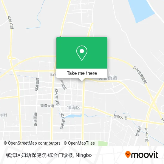 镇海区妇幼保健院-综合门诊楼 map