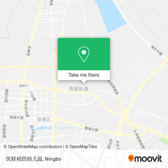 民联稻田幼儿园 map