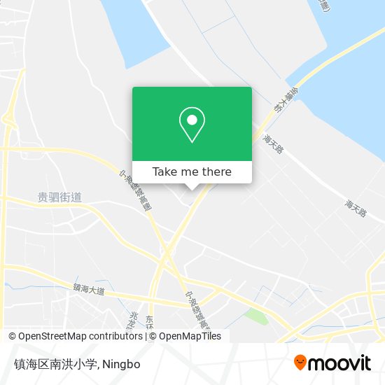镇海区南洪小学 map