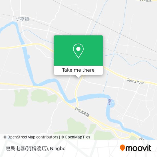 惠民电器(河姆渡店) map