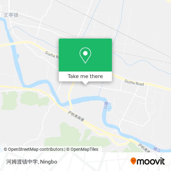 河姆渡镇中学 map