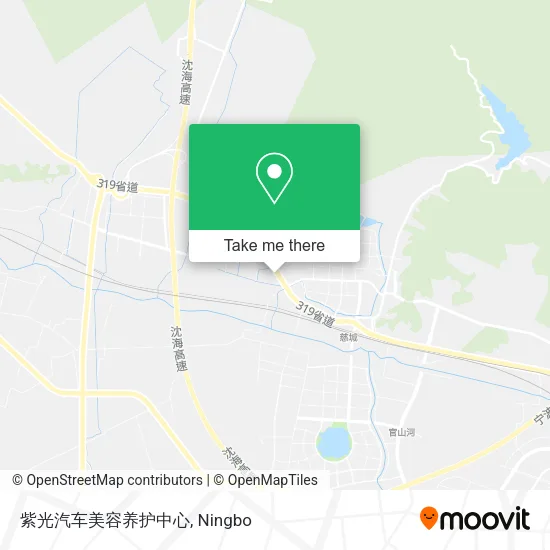 紫光汽车美容养护中心 map
