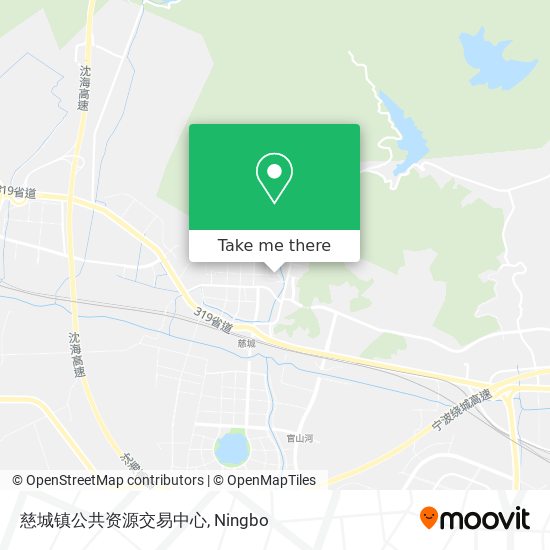 慈城镇公共资源交易中心 map