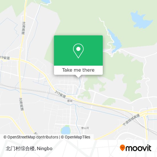 北门村综合楼 map