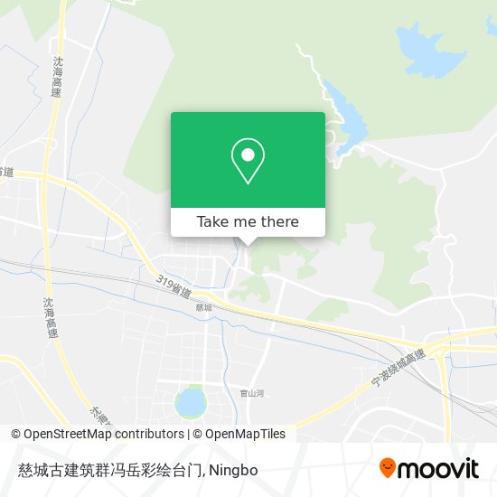 慈城古建筑群冯岳彩绘台门 map