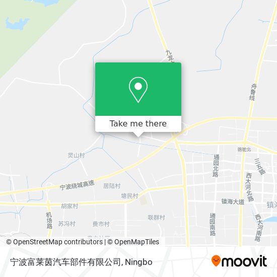 宁波富莱茵汽车部件有限公司 map