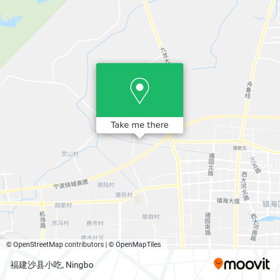 福建沙县小吃 map