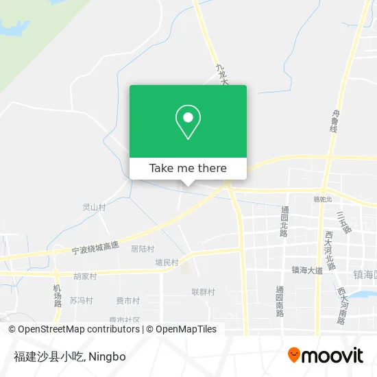 福建沙县小吃 map