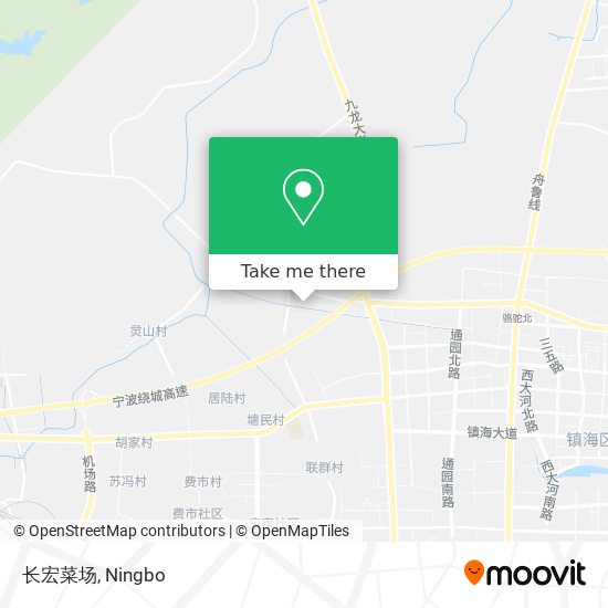 长宏菜场 map
