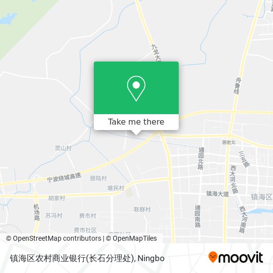 镇海区农村商业银行(长石分理处) map