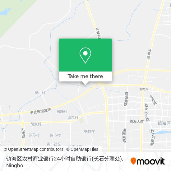 镇海区农村商业银行24小时自助银行(长石分理处) map
