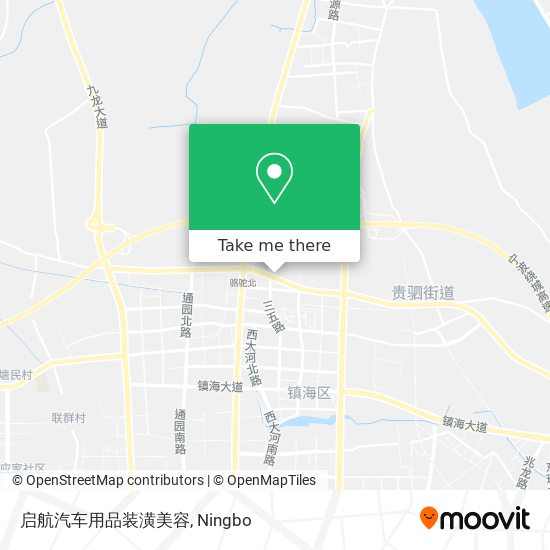 启航汽车用品装潢美容 map