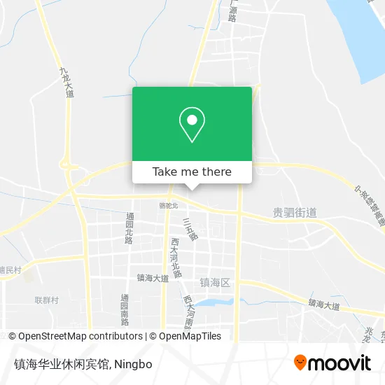 镇海华业休闲宾馆 map