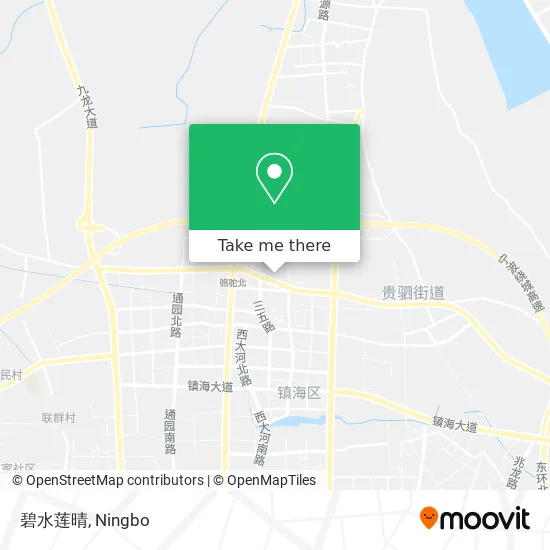 碧水莲晴 map