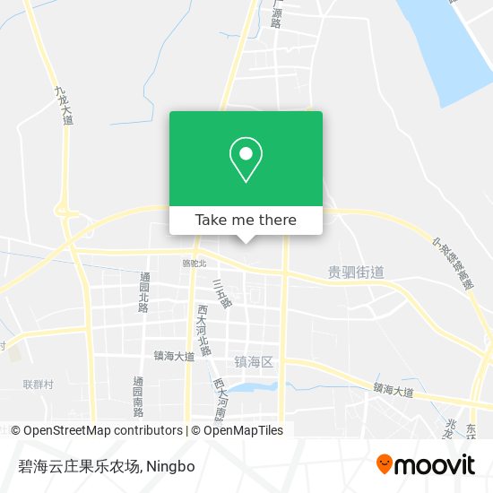 碧海云庄果乐农场 map