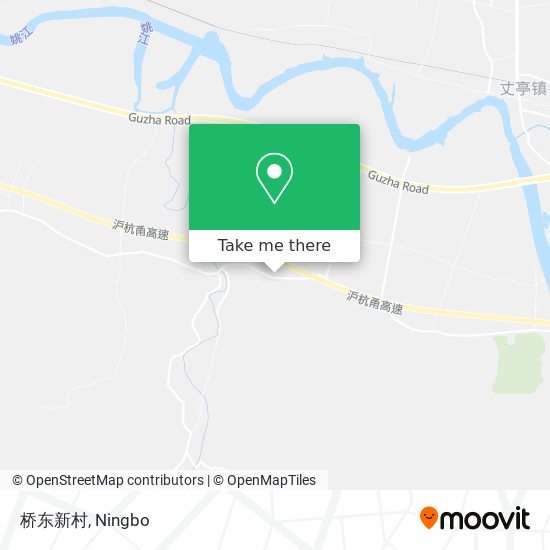 桥东新村 map