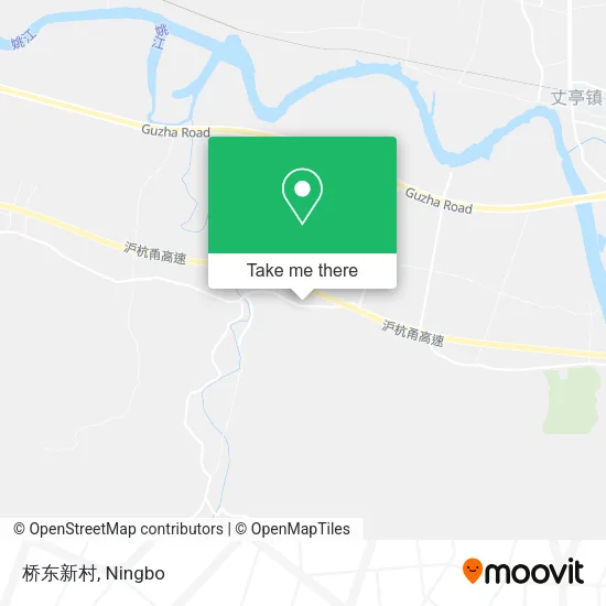 桥东新村 map