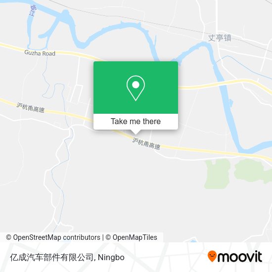 亿成汽车部件有限公司 map