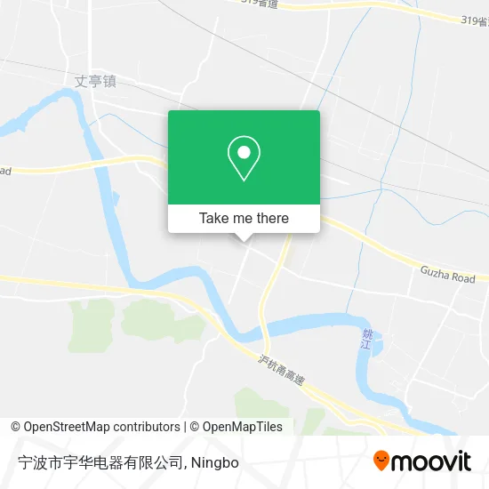 宁波市宇华电器有限公司 map