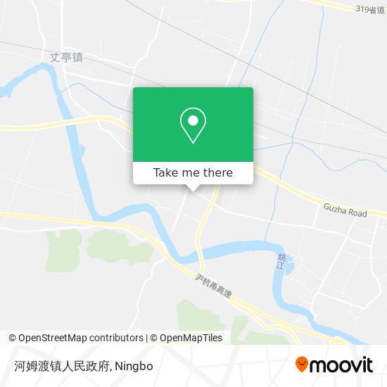 河姆渡镇人民政府 map