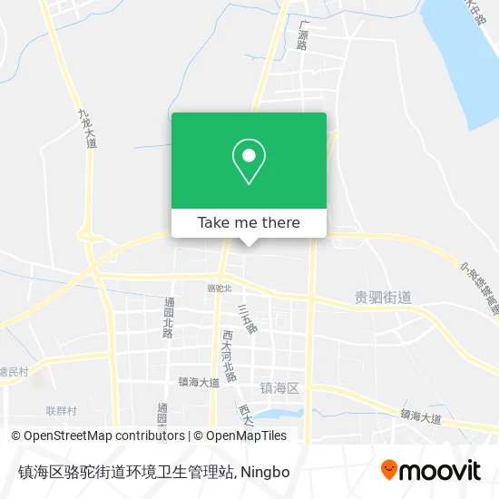 镇海区骆驼街道环境卫生管理站 map