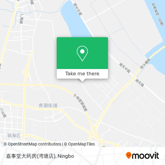 嘉事堂大药房(湾塘店) map
