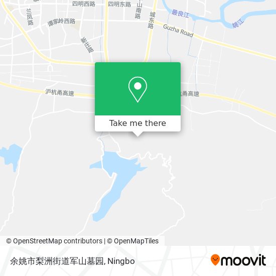 余姚市梨洲街道军山墓园 map
