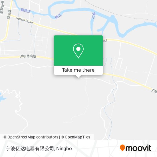 宁波亿达电器有限公司 map