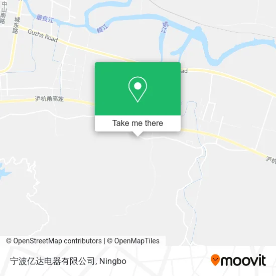 宁波亿达电器有限公司 map