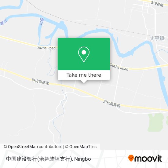 中国建设银行(余姚陆埠支行) map