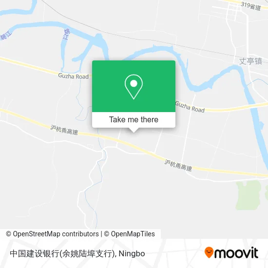 中国建设银行(余姚陆埠支行) map