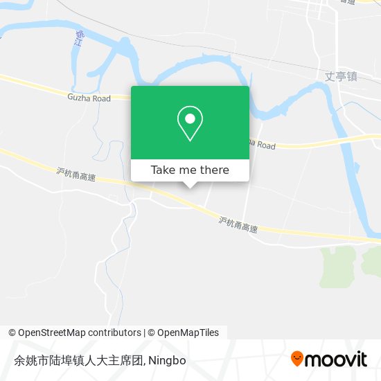 余姚市陆埠镇人大主席团 map