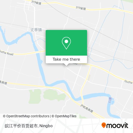 皖江平价百货超市 map