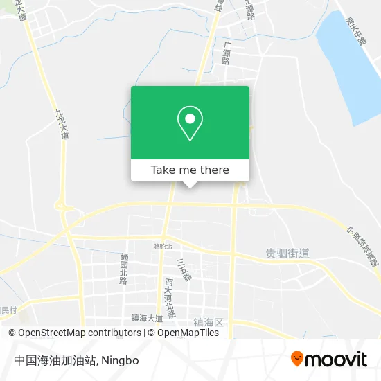 中国海油加油站 map