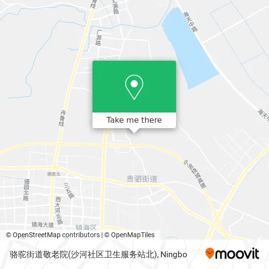 骆驼街道敬老院(沙河社区卫生服务站北) map