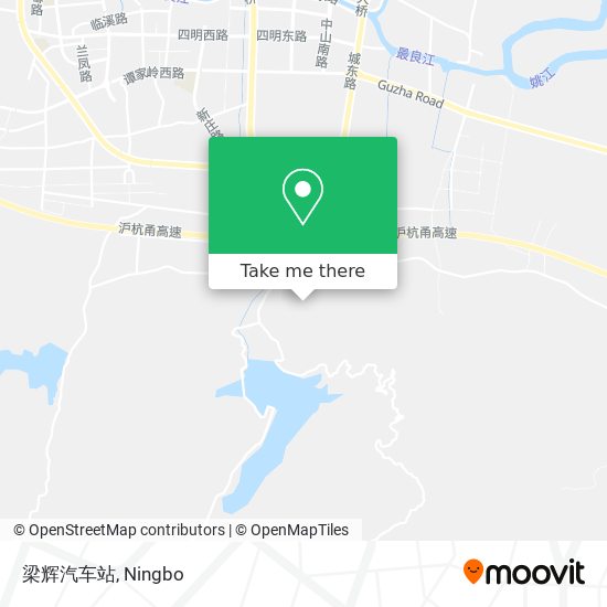 梁辉汽车站 map