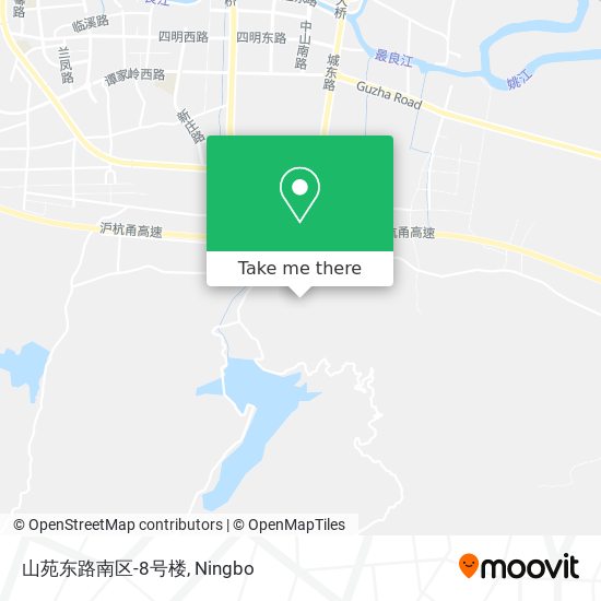 山苑东路南区-8号楼 map
