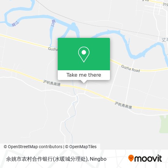 余姚市农村合作银行(水暖城分理处) map