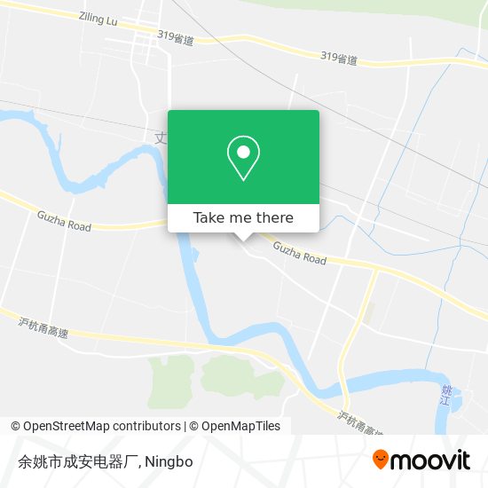 余姚市成安电器厂 map
