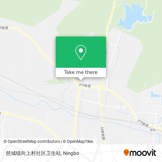 慈城镇向上村社区卫生站 map