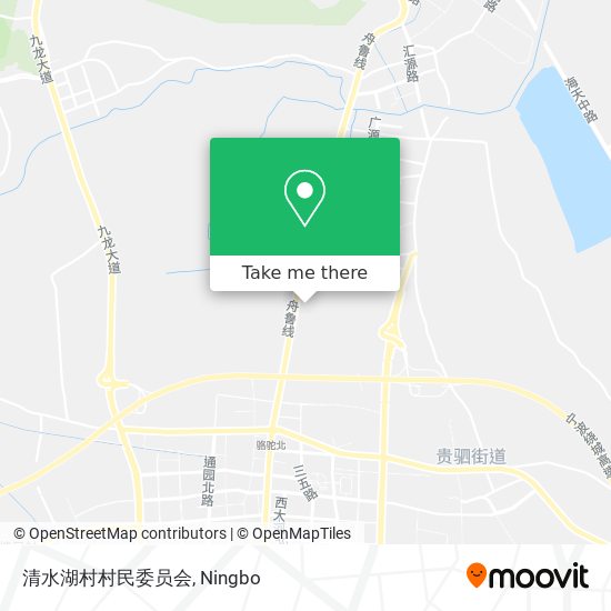 清水湖村村民委员会 map