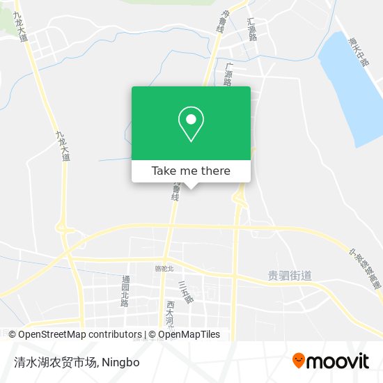 清水湖农贸市场 map