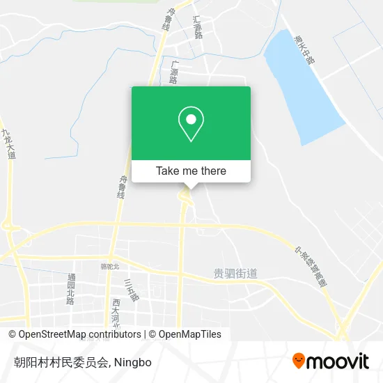 朝阳村村民委员会 map