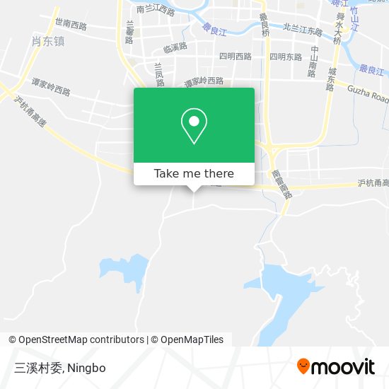 三溪村委 map