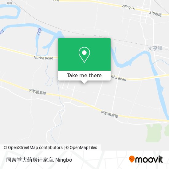 同泰堂大药房计家店 map