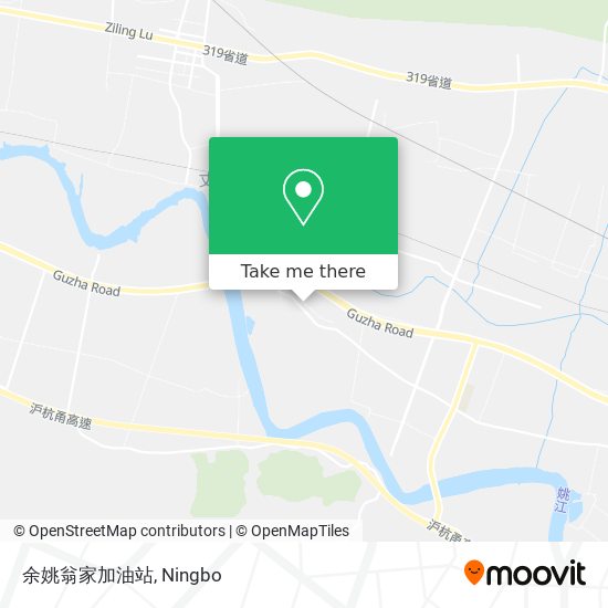 余姚翁家加油站 map